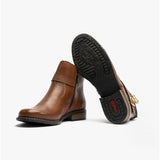 Rieker Z4959-22 Womens Leather Boots Chestnut
