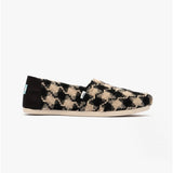 TOMS ALPARGATA Womens Espadrille Black/White
