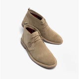 Popps VESPA Unisex Desert Boots Sand