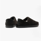TOMS EZRA SHEARLING Womens Slippers Black