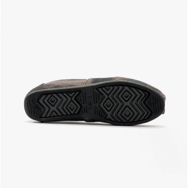 TOMS ALPARGATA Womens Espadrille Black/Brown