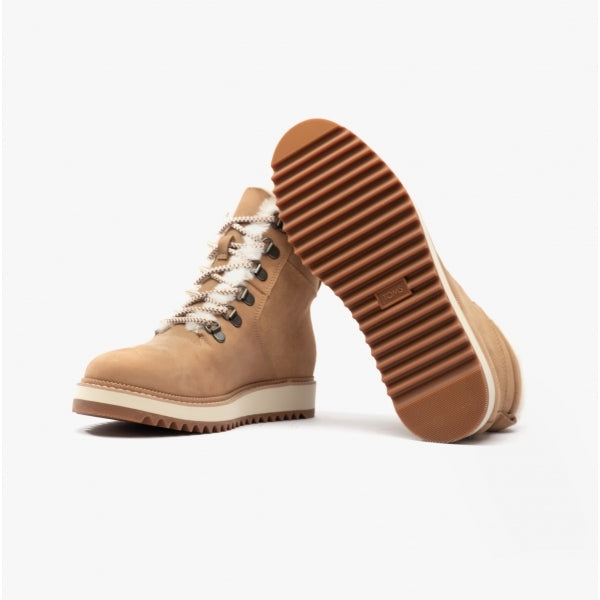 TOMS MOJAVE Womens Suede Waterproof Boots Brown