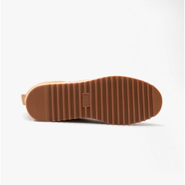 TOMS MOJAVE Womens Suede Waterproof Boots Brown