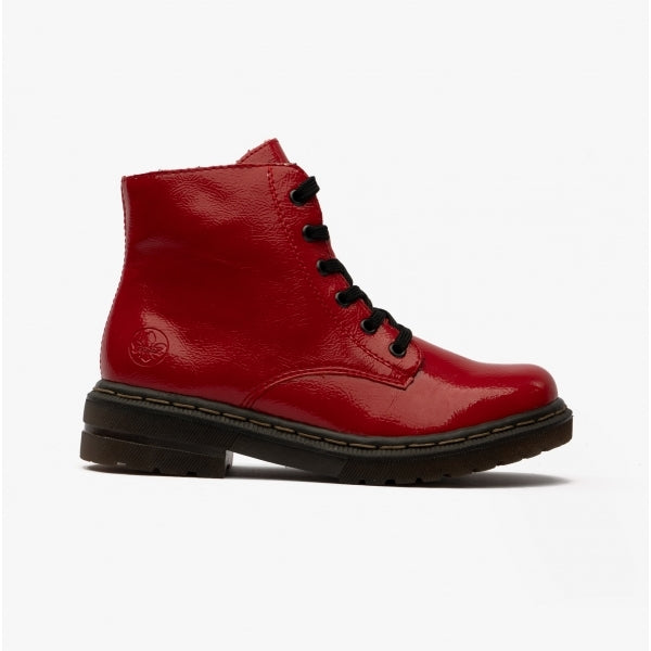 Rieker 78240-33 Womens Ankle Boots Red