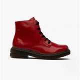 Rieker 78240-33 Womens Ankle Boots Red
