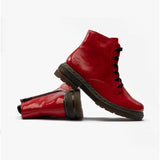 Rieker 78240-33 Womens Ankle Boots Red