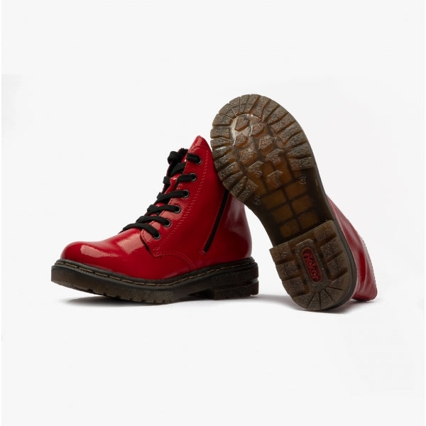 Rieker 78240-33 Womens Ankle Boots Red