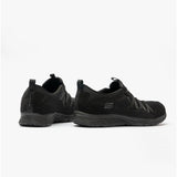 Skechers 104281/BBK GRATIS SPORT-LIVE GOLDEN Womens Slip-On Trainers Black