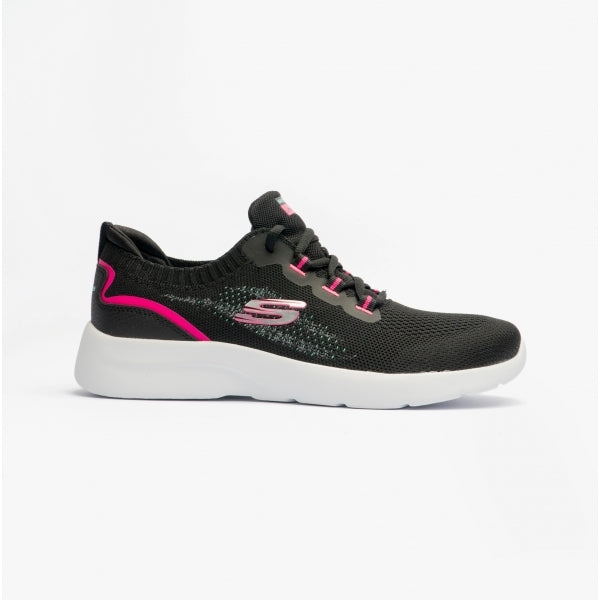 Skechers 149546/BKPK DYNAMIGHT 2.0-DAYTIME STRIDE Womens Trainers Black