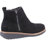 Hush Puppies LIBBY Womens Suede Boots Black