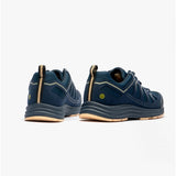 Skechers Work 200127EC MALAD II Mens Safety Trainers Navy/Tan