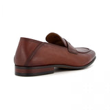 Dune London SYNC Mens Leather Loafers Tan