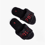 Polo Ralph Lauren ROBIN PLATFORM Womens Slide Slippers Black
