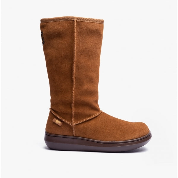 Rocket Dog SUGAR DADDY Womens Suede Boots Chestnut