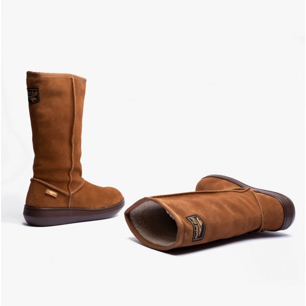 Rocket Dog SUGAR DADDY Womens Suede Boots Chestnut