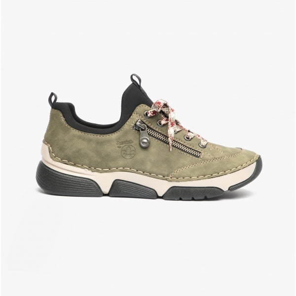 Rieker 45973-54 Womens Trainers Green