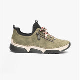 Rieker 45973-54 Womens Trainers Green