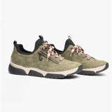 Rieker 45973-54 Womens Trainers Green