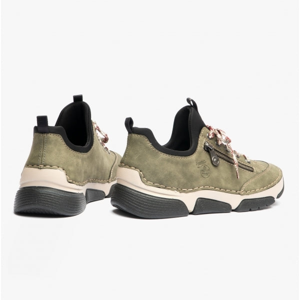 Rieker 45973-54 Womens Trainers Green