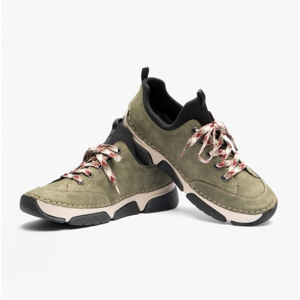 Rieker 45973-54 Womens Trainers Green