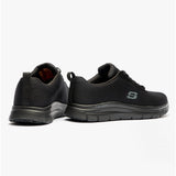 Skechers Work 77125EC FLEX ADVANTAGE - BENDON SR Mens Occupational Trainers Black