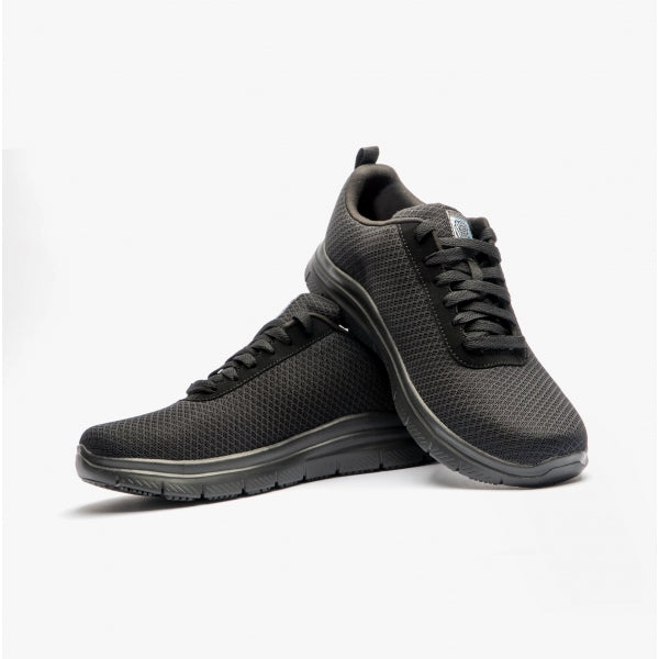 Skechers Work 77125EC FLEX ADVANTAGE - BENDON SR Mens Occupational Trainers Black