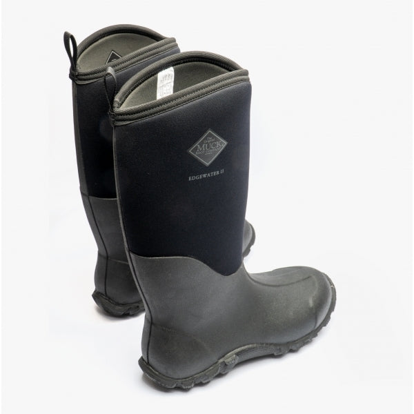 Muck Boots EDGEWATER II Unisex Wellington Boots Black