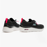 Skechers 124585/BKMT GO WALK HYPER BURST-MOON WA Womens 0 Trainers Black/Multi