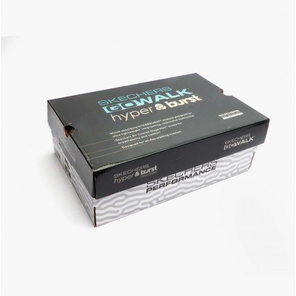 Skechers 124585/BKMT GO WALK HYPER BURST-MOON WA Womens 0 Trainers Black/Multi