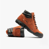 Josef Seibel NOIH 53 Womens Leather Hiking Boot Rust/Combi