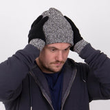 Totes Isotoner HAT AND GLOVE SET Grey