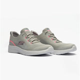 Skechers 149546/LGPK DYNAMIGHT 2.0-DAYTIME STRIDE Womens Trainers Light Grey/Pink