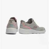 Skechers 149546/LGPK DYNAMIGHT 2.0-DAYTIME STRIDE Womens Trainers Light Grey/Pink