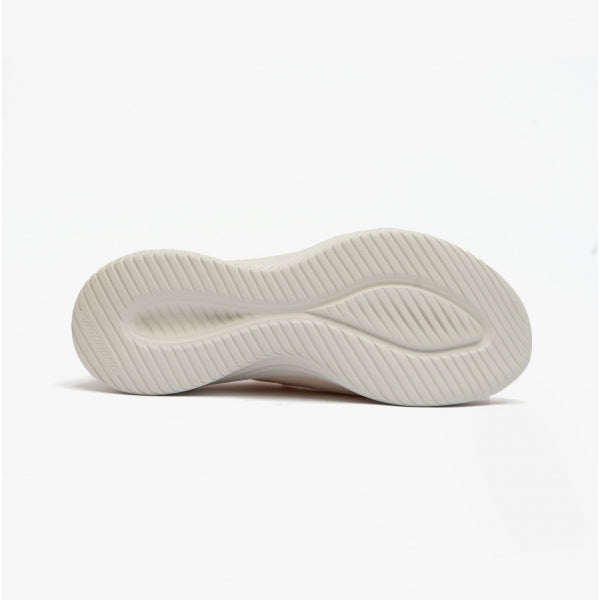 Skechers 149854/NAT ULTRA FLEX 3.0-BIG PLAN Womens Slip-On Natural/Purple