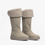 Rocket Dog ARCHIE Womens Quilted Roll-Down Boots Grey