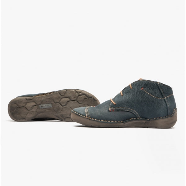 Josef Seibel FERGEY 18 Womens Leather Boots Blue