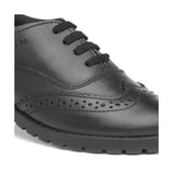 Hush Puppies EADIE JUNIOR Girls Leather Oxford School Shoes