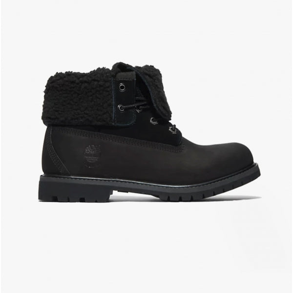 Timberland AUTHENTIC FOLD DOWN Womens Boots Black Nubuck