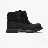 Timberland AUTHENTIC FOLD DOWN Womens Boots Black Nubuck