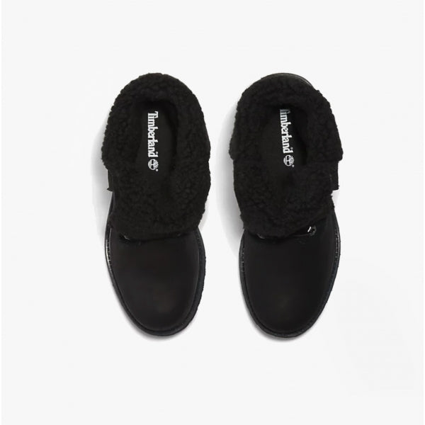 Timberland AUTHENTIC FOLD DOWN Womens Boots Black Nubuck