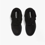 Timberland AUTHENTIC FOLD DOWN Womens Boots Black Nubuck