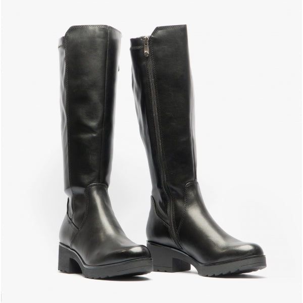 Marco Tozzi 25606-29-001 Womens Tall Zip-Up Boots Black