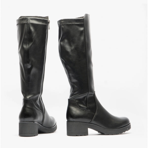 Marco Tozzi 25606-29-001 Womens Tall Zip-Up Boots Black