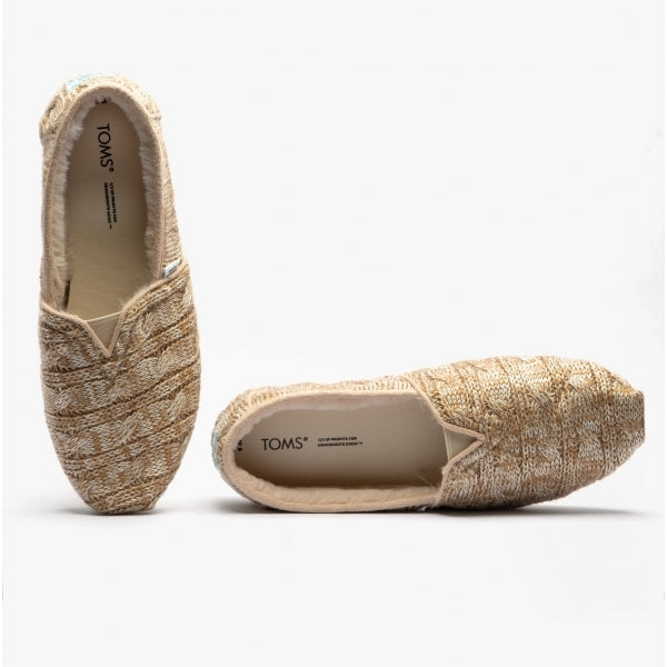 TOMS ALPARGATA Womens Espadrille Natural