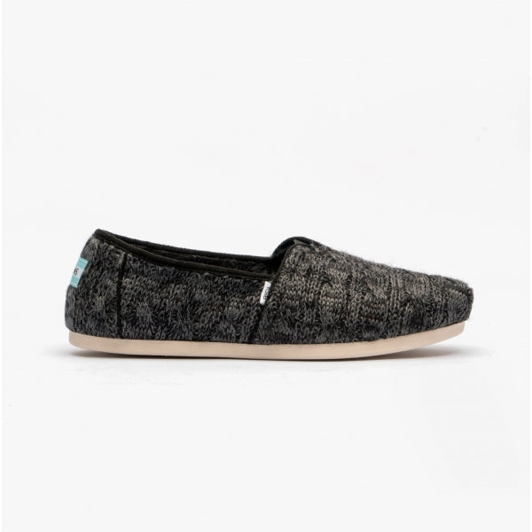 TOMS ALPARGATA Womens Espadrille Black