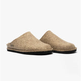 Haflinger SOFT Womens Wool Slippers Taupe