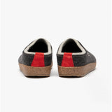Haflinger KRIS Womens Wool Slippers Graphite
