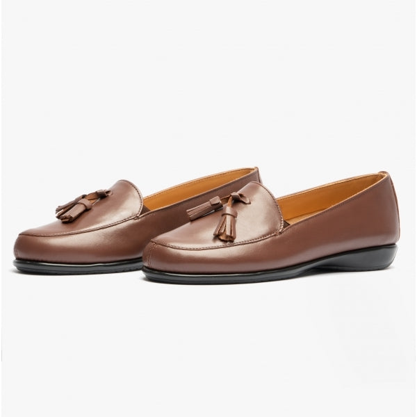 Comfortology CARME Womens Leather Shoes Cognac