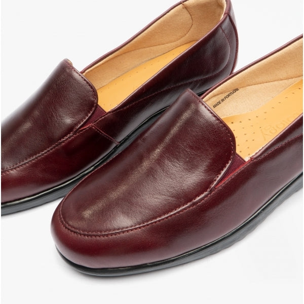 Comfortology MIRANDA Womens Leather Shoes Bordeaux