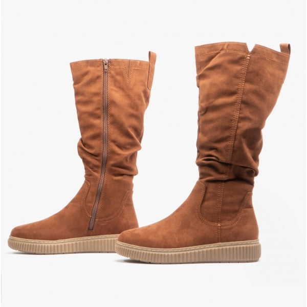 Jana 25660-29-305 Womens Knee-Length Boots Brown